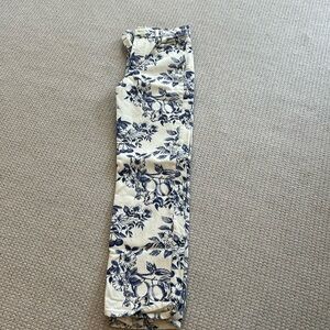 Reformation Cynthia Toile High Rise straight jeans